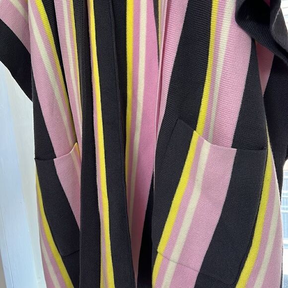 Free People All I Need Striped Hooded Kimono Poncho - Picture 11 of 13